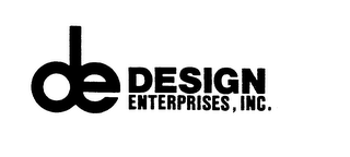 DE DESIGN ENTERPRISES, INC. trademark