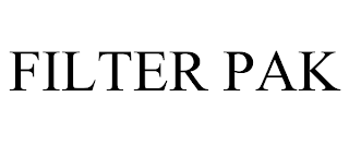 FILTER PAK trademark