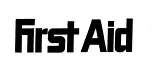 FIRST AID