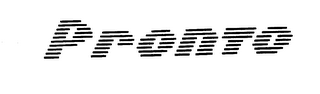 PRONTO trademark