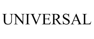 UNIVERSAL trademark