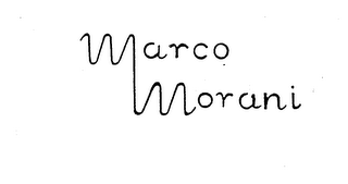 MARCO MORANI trademark