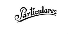 PARTICULARES trademark