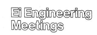 EL ENGINEERING MEETINGS