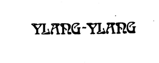 YLANG-YLANG trademark