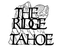 THE RIDGE TAHOE trademark