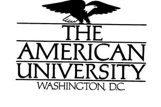 THE AMERICAN UNIVERSITY WASHINGTON, D.C.