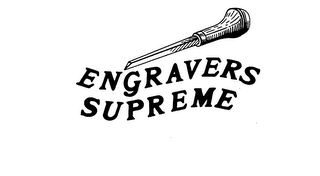 ENGRAVERS SUPREME trademark