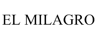 EL MILAGRO trademark