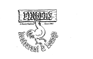 FINGERS RESTAURANT & LOUNGE trademark
