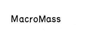 MACROMASS trademark