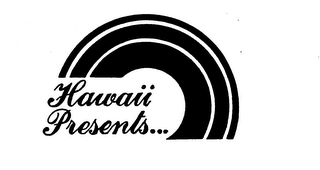 HAWAII PRESENTS... trademark