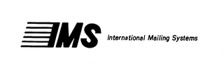 IMS INTERNATIONAL MAILING SYSTEMS