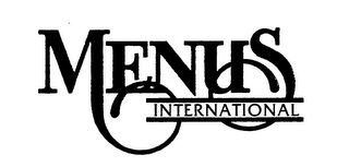 MENUS INTERNATIONAL