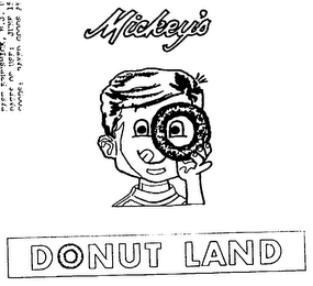 MICKEY'S DONUT LAND