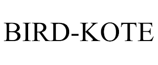 BIRD-KOTE trademark
