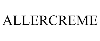 ALLERCREME trademark