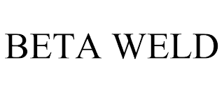 BETA WELD trademark