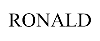 RONALD trademark