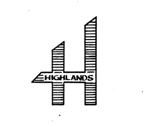 H HIGHLANDS trademark