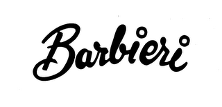BARBIERI trademark