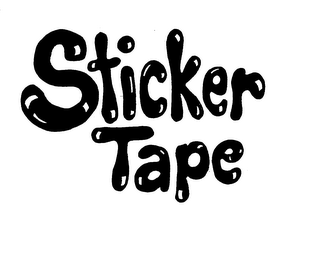 STICKER TAPE trademark
