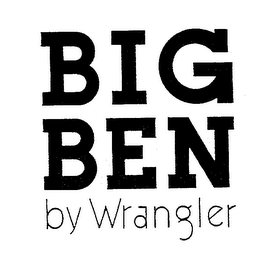 BIG BEN BY WRANGLER trademark