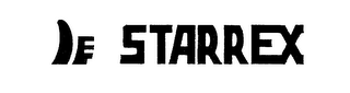 IE STARREX trademark