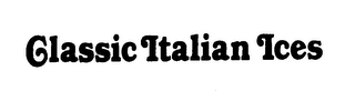 CLASSIC ITALIAN ICES