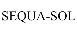 SEQUA-SOL trademark