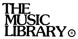 THE MUSIC LIBRARY trademark