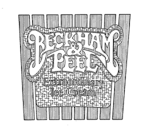 BECKHAM & PEEL EXTRAORDINARY ICE CREAM