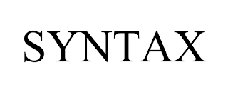 SYNTAX trademark