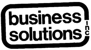 BUSINESS SOLUTIONS INC