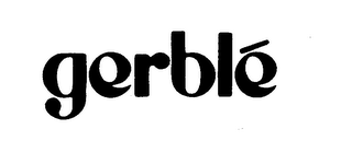 GERBLE trademark