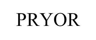PRYOR trademark