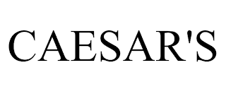 CAESAR'S trademark
