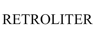 RETROLITER trademark