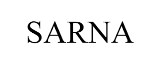 SARNA trademark