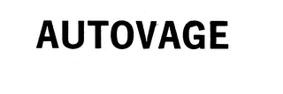 AUTOVAGE trademark