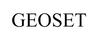 GEOSET trademark