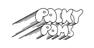 PACKY POMS trademark