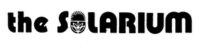 THE SOLARIUM trademark