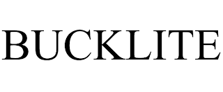 BUCKLITE trademark