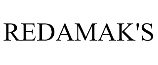 REDAMAK'S trademark