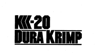 K-20 DURA KRIMP trademark