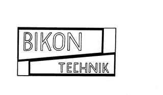 BIKON TECHNIK trademark