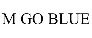 M GO BLUE trademark