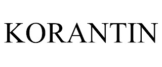 KORANTIN trademark