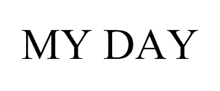 MY DAY trademark